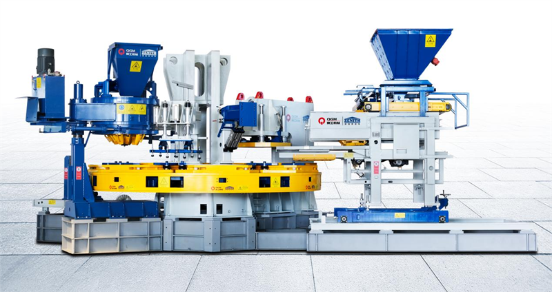 Quangong Machinery Co.,Ltd HP-1200T 완전 자동 모조 석재 벽돌 생산 라인: 업계의 기술 혁신을 선도하고 효율적이고 지능적이며 친환경적인 제조를 위한 새로운 벤치마크를 창출합니다.