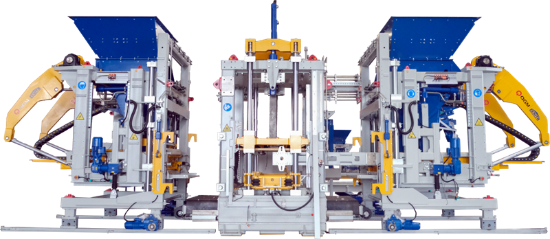 QGM ZN2000-2C 지능형 광미 벽돌 제조 기계 - 모든 광미를 녹색 광산의 