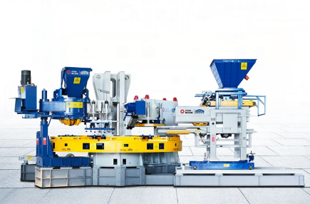 블록 벽돌 만들기 기계는 어떻게 작동합니까?