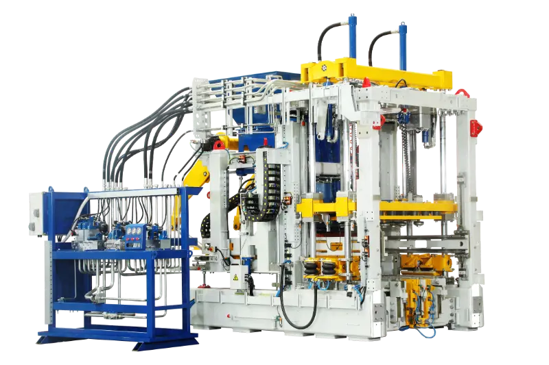 QGM ZN1200-2S 자동 벽돌 기계 | 고형 폐기물 재활용을 위한 스마트 콘크리트 블록 제작 기계